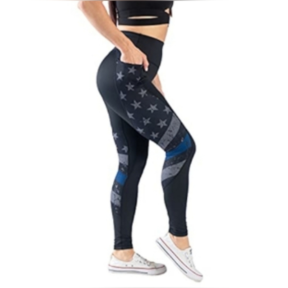 Curves N Combat boots leggings - Sz M